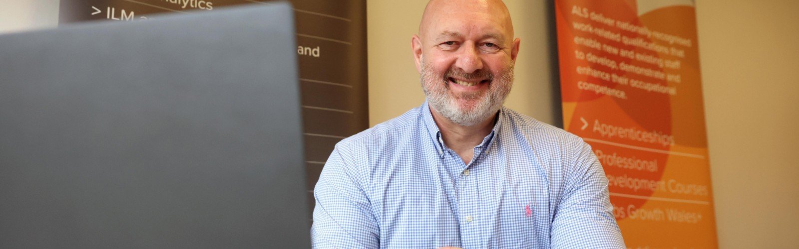 Insurance Practitioner Gareth, nominee for Apprenticeship Award Cymru