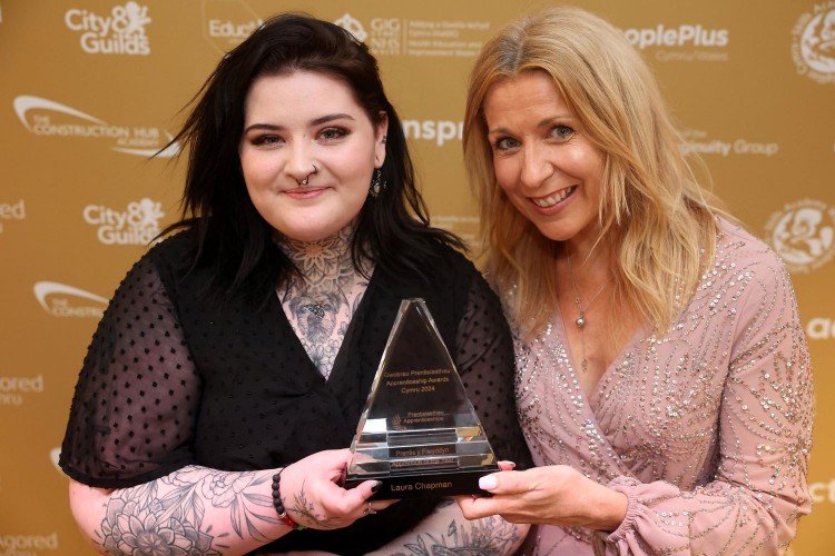 Apprentice award winner Laura Chapman